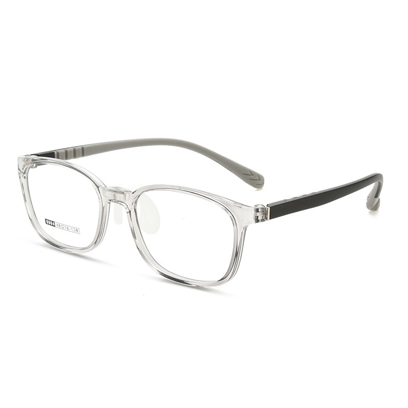 儿童硅胶眼镜框 软鼻托不压鼻镜框 近视眼镜青少年眼镜框