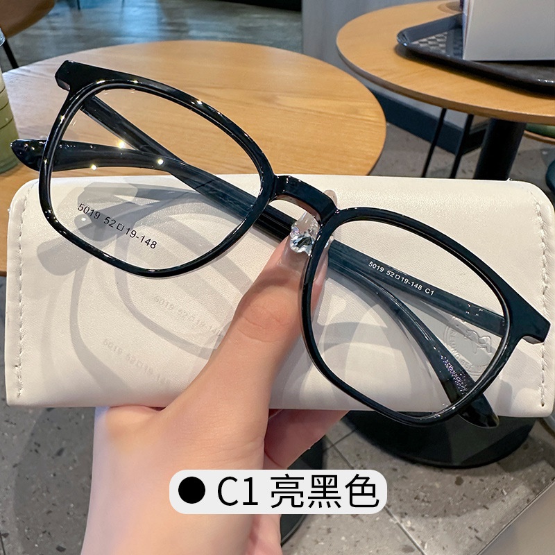 TR眼镜框 超轻方框圆脸显瘦素颜近视可配度数眼镜架男女同款