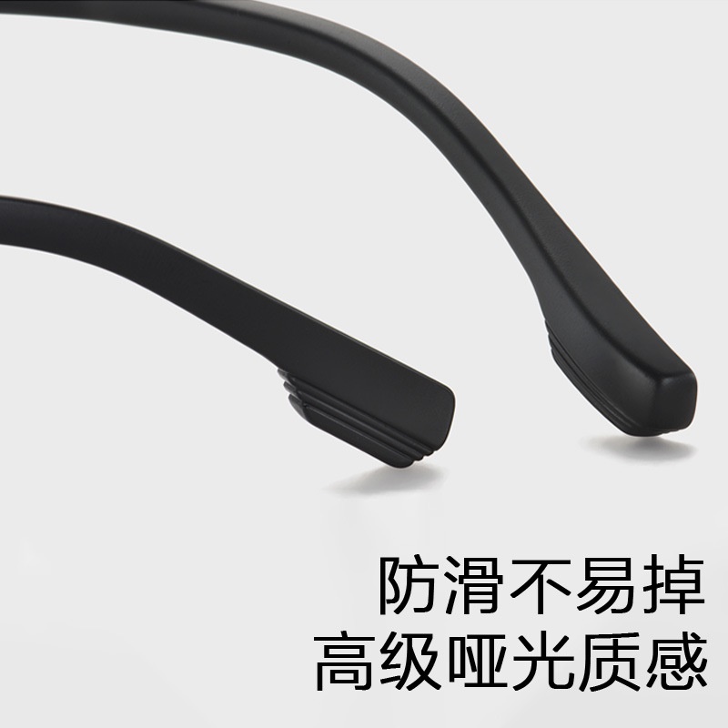 商务休闲近视半框眉线框高级质感镜框