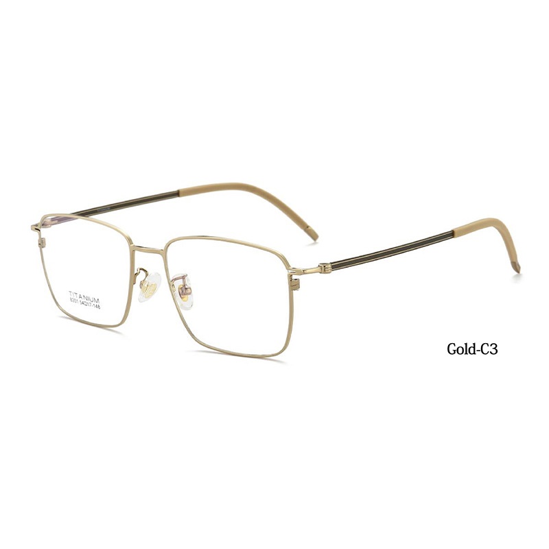 超轻高品质合金近视眼镜框男商务复古休闲