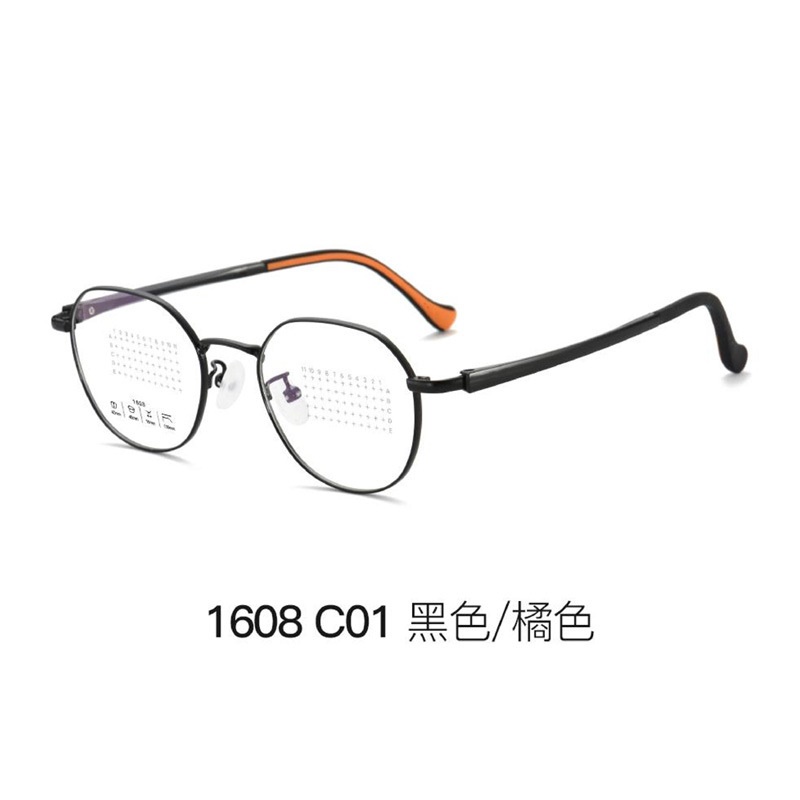 超轻儿童眼镜青少年眼镜圆框不压鼻百搭眼镜