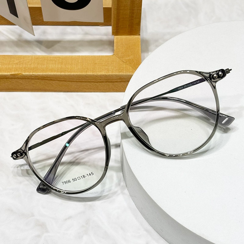 网红超轻TR学生眼镜时尚新款全框眼镜镜架可配度数