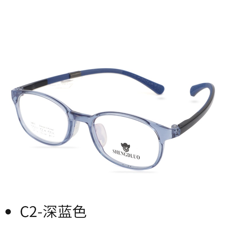 儿童超轻近视眼镜新品时尚方形镜框tr90青少年