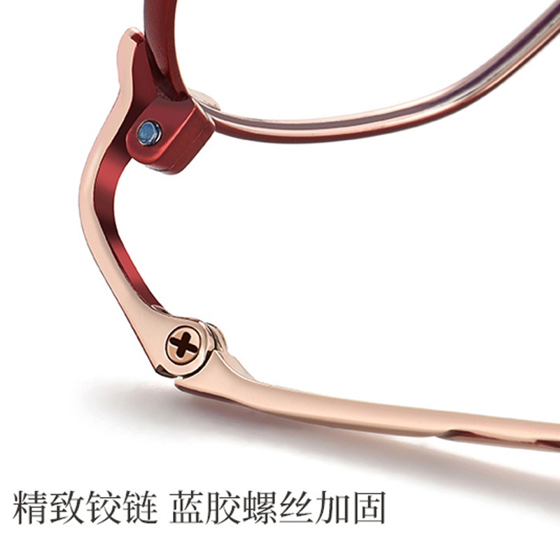 纯钛眼镜框架女 全框眼镜框超轻