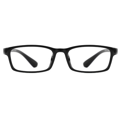 时尚黑框6015老花眼镜无衬片装饰镜框可配近视超轻TR90眼镜架