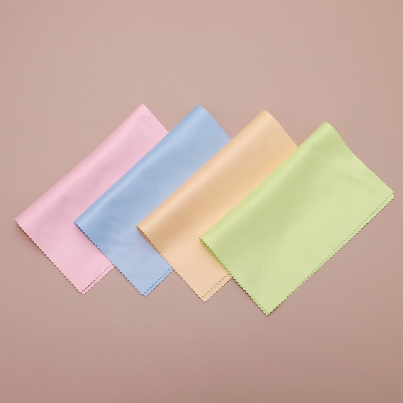 眼镜布批发 太阳眼镜布 不掉毛不脱色眼镜布 擦试布针二220仿针一