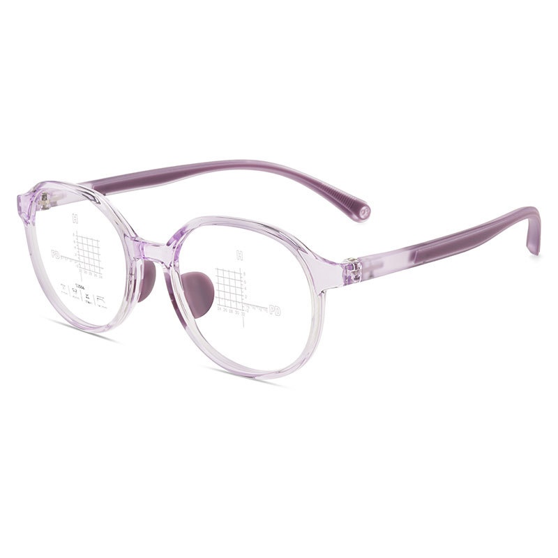 新款儿童硅胶镜架软鼻托弹性镜框镜框亲肤舒适