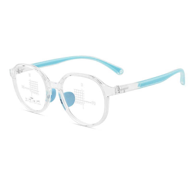 新款儿童硅胶镜架软鼻托弹性镜框镜框亲肤舒适