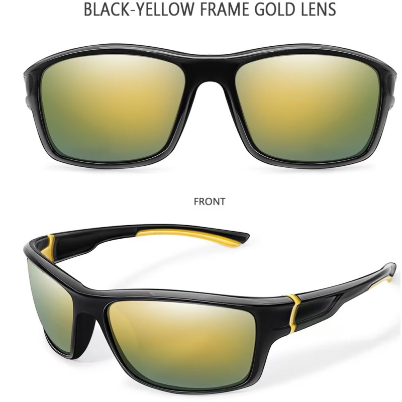 17019新款外贸运动男士太阳镜 户外骑行眼镜 挡风护目墨镜