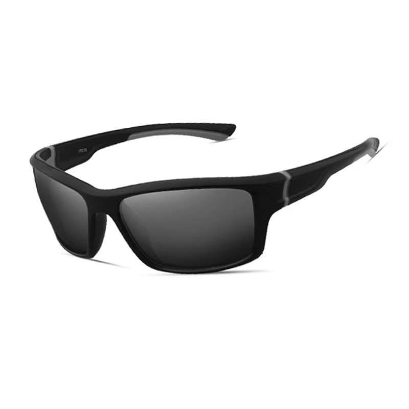 17019新款外贸运动男士太阳镜 户外骑行眼镜 挡风护目墨镜